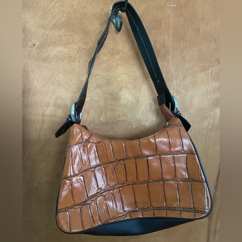 Faux croc baguette purse - Picture 4 of 4